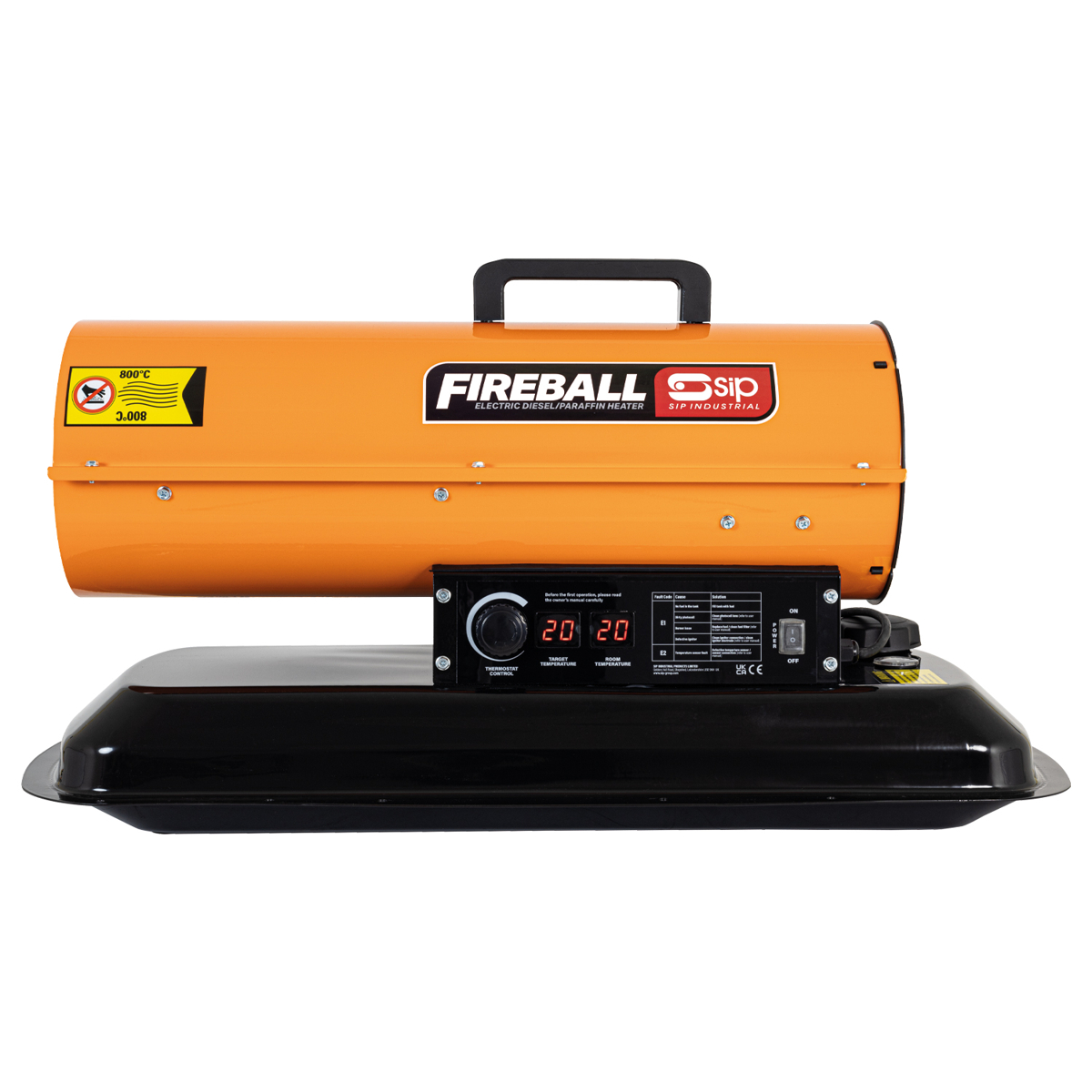 SIP FIREBALL® XD75F Diesel/Paraffin Space Heater